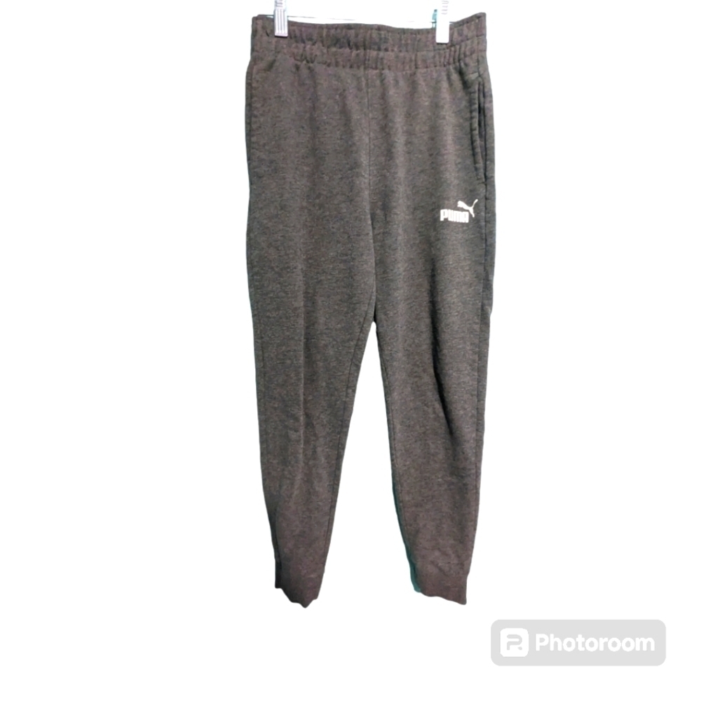 Puma Kids, Joggers. US Size L(14-16). CA(14-16). Grey.